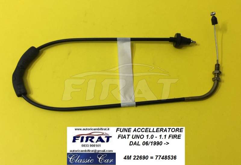 FUNE ACCELLERATORE FIAT UNO FIRE 90-> (22690)